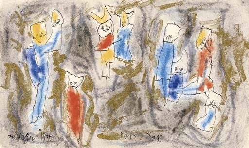 Merry Xmas! — Lyonel Feininger