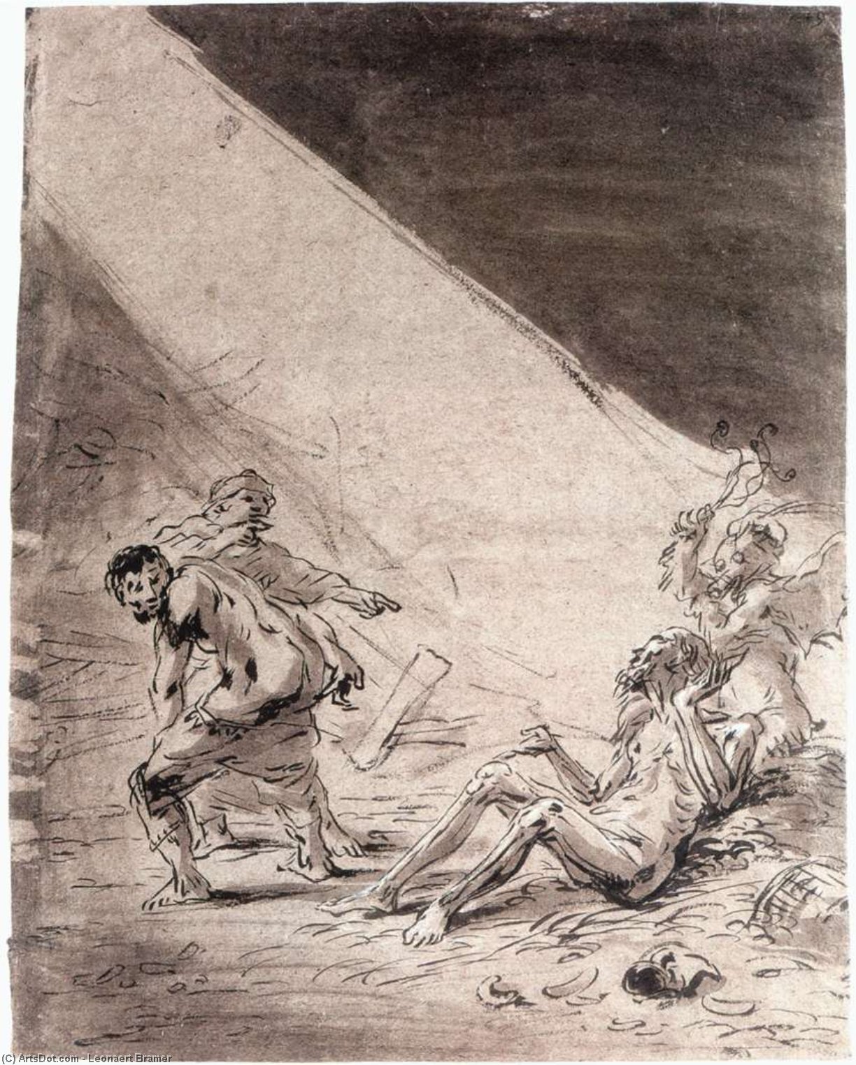 The Trials Of Job — Leonaert Bramer