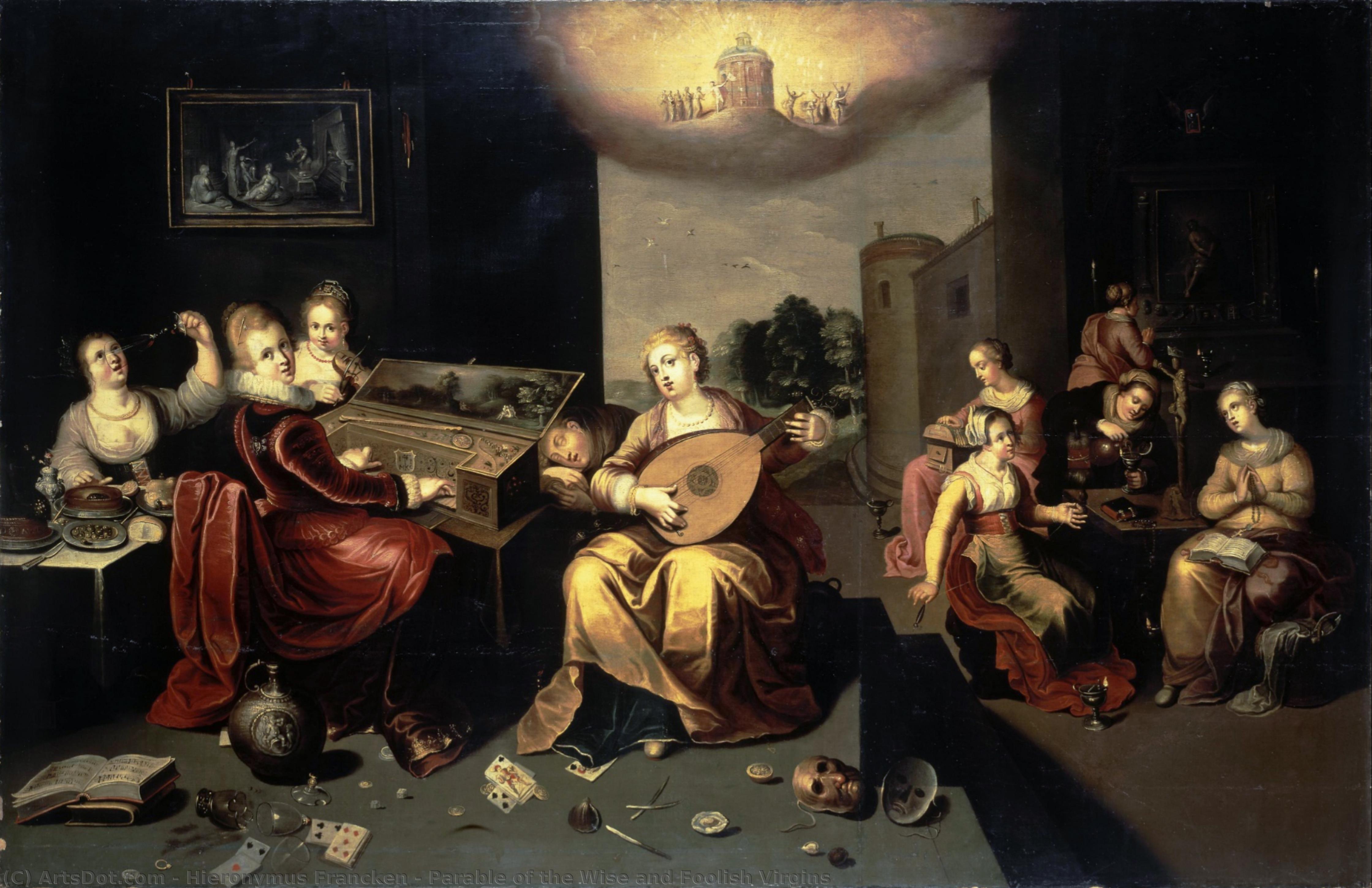 Parable Of The Wise And Foolish Virgins — Hieronymus Francken