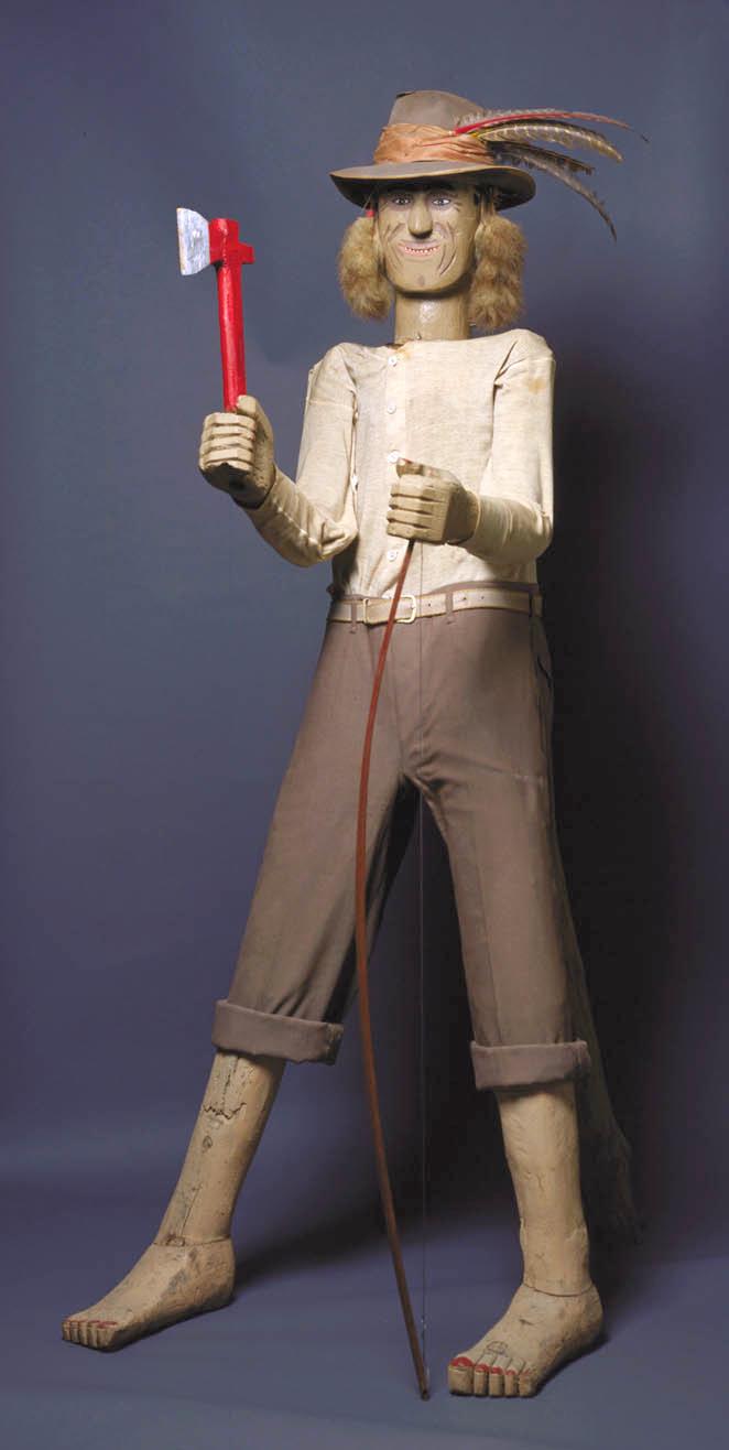 Self Portrait (indian Brave) — Miles Burkholder Carpenter