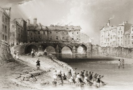 Old Baal's Bridge — William Henry Bartlett