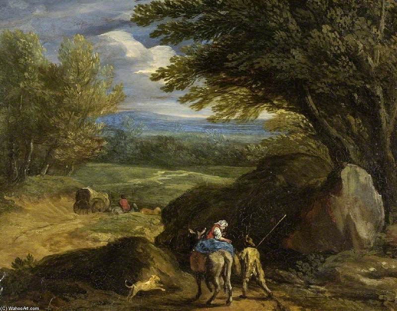 Landscape With Figures — Cornelis Huysmans
