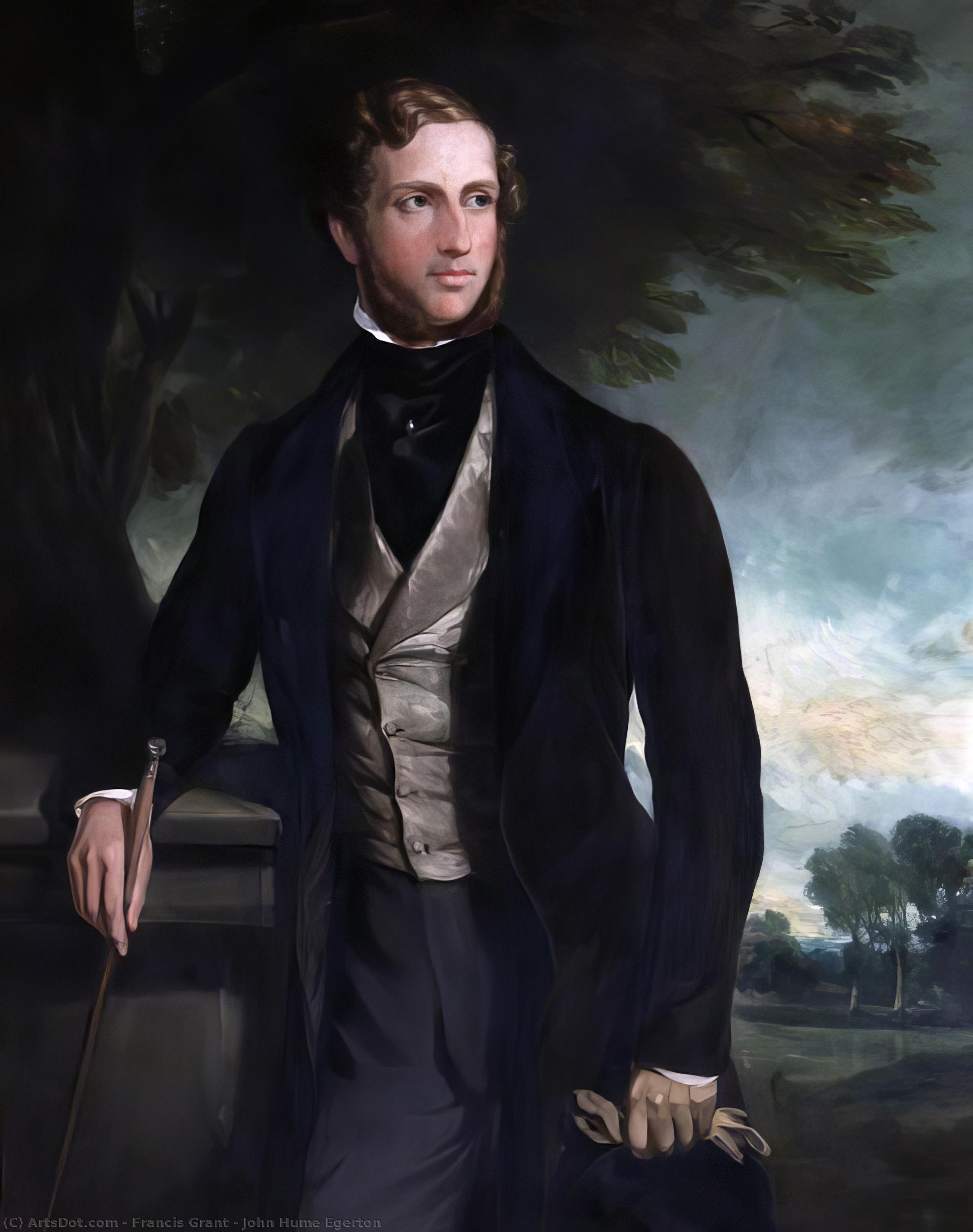 John Hume Egerton — Sir Francis Grant