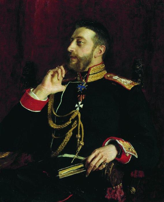 Portrait Of Poet Grand Prince Konstantin Konstantinovich Romanovportrait Of Poet Grand Prince Konstantin Konstantinovich Romanov — Ilya Yefimovich Repin