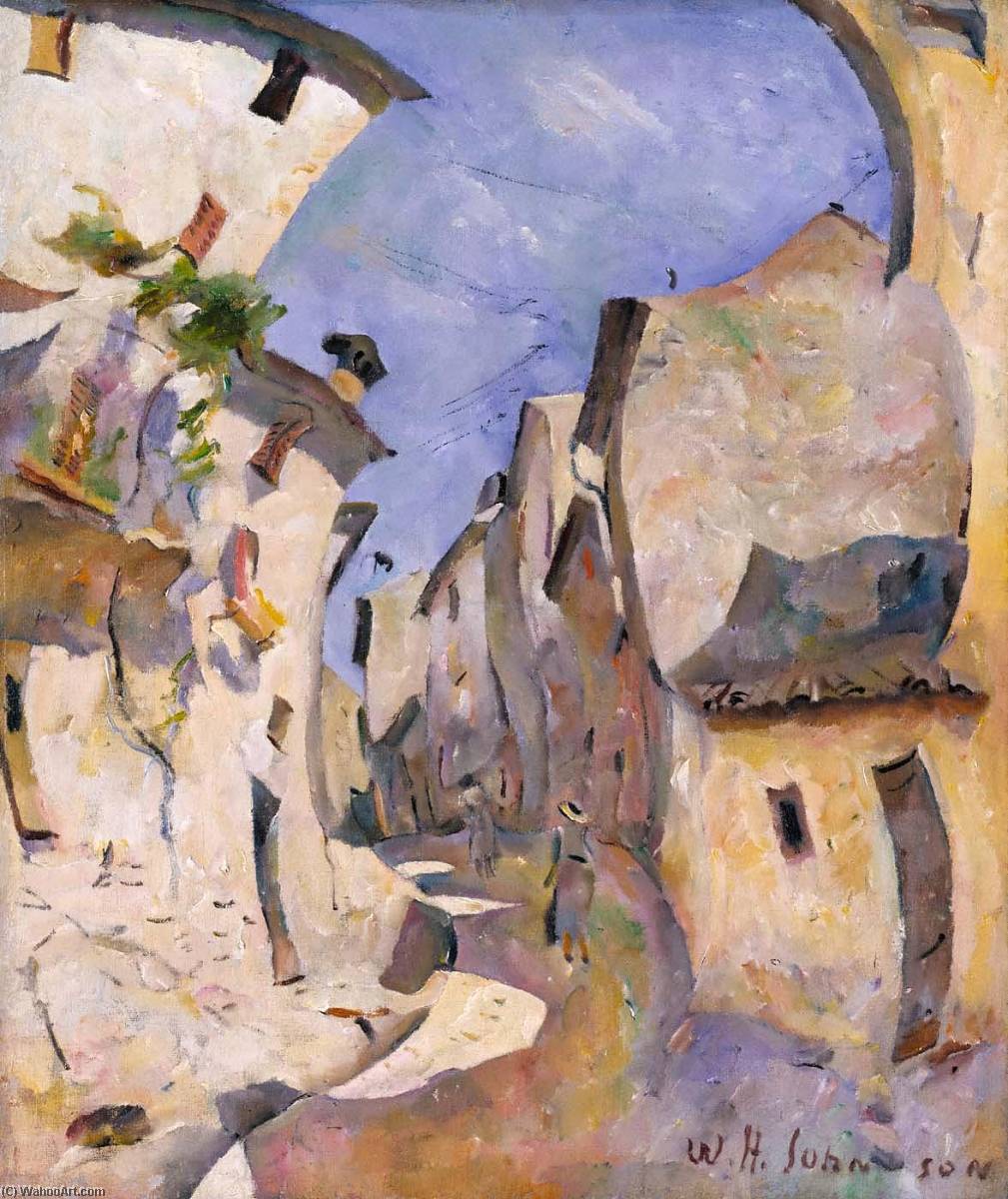 Street In France (street In Cassis I) — William H. Johnson