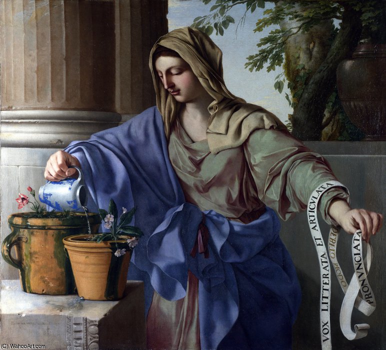 Allegory Of Grammar — Laurent De La Hyre