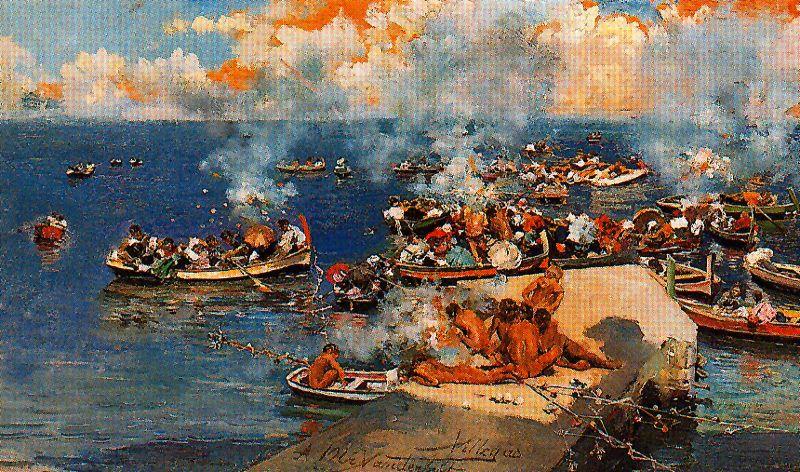 The Feast Of August 15 In Naples — José Villegas Cordero