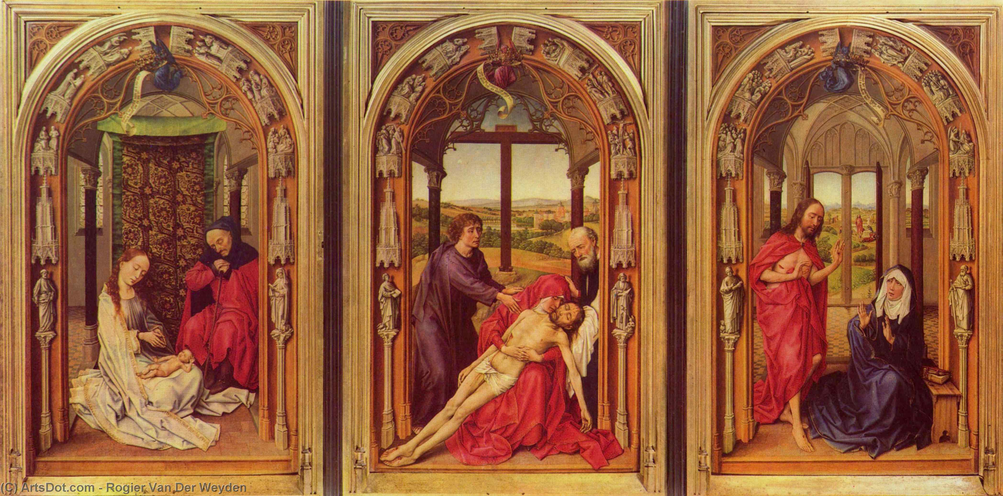 Mary Altarpiece — Рогер Ван Дер Вейден