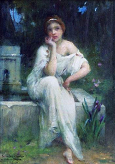 Étude Pour Une Méditation — Charles Amable Lenoir