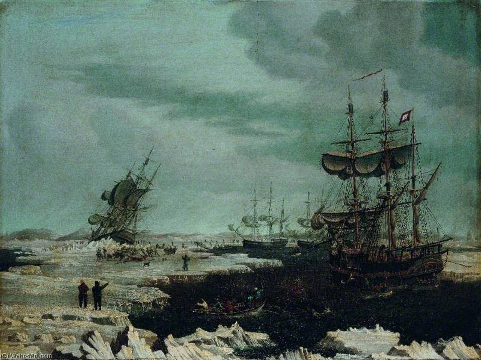 Hull Whalers In The Arctic — Thomas Binks