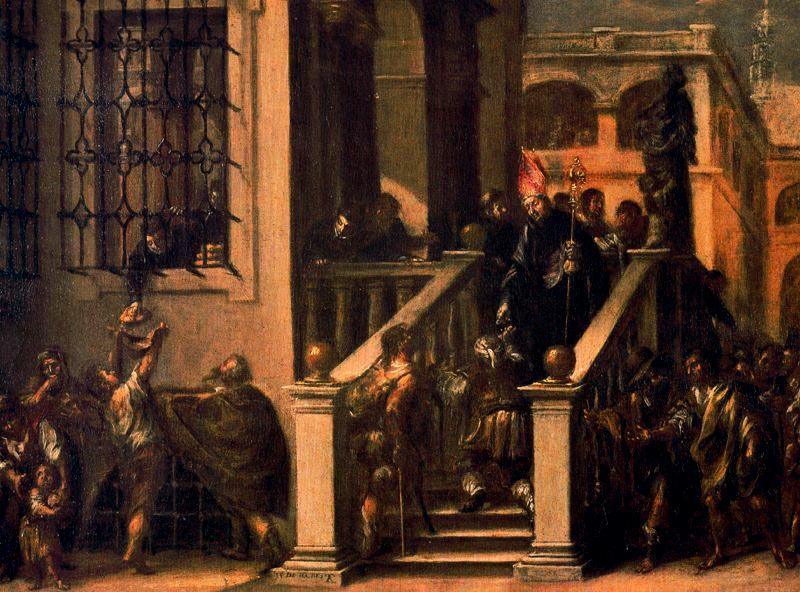Santo Tomás De Villanueva Repartiendo Limosna — Juan De Valdés Leal