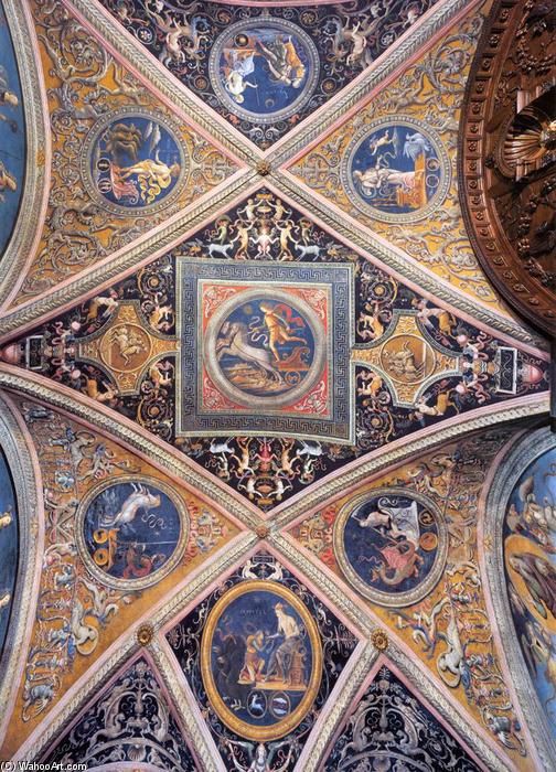 Ceiling Decoration — Vannucci Pietro (le Perugin)