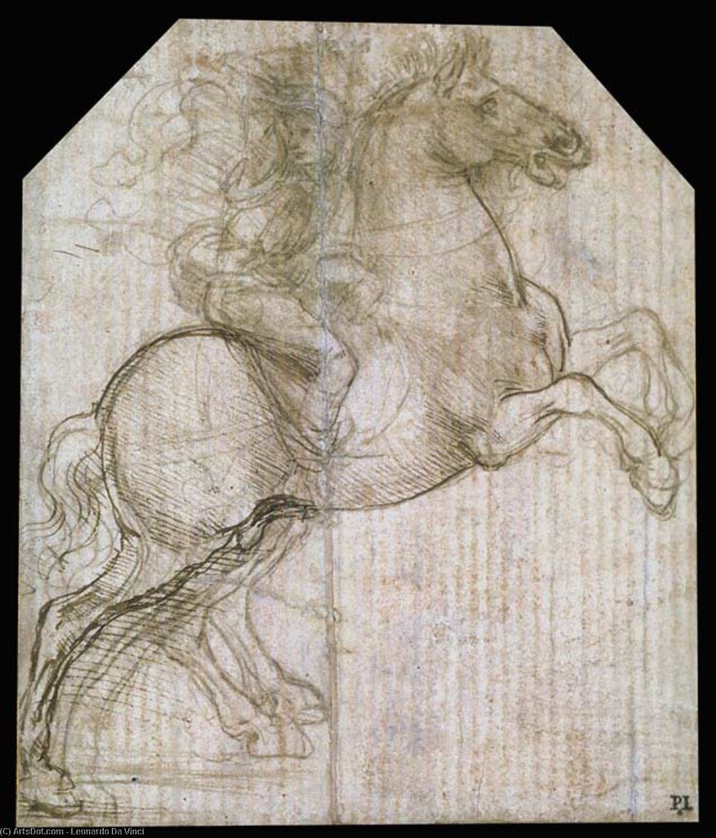 Caballero A Caballo — Леонардо Да Винчи