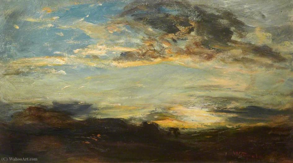 Autumnal Sunset — James Lawton Wingate