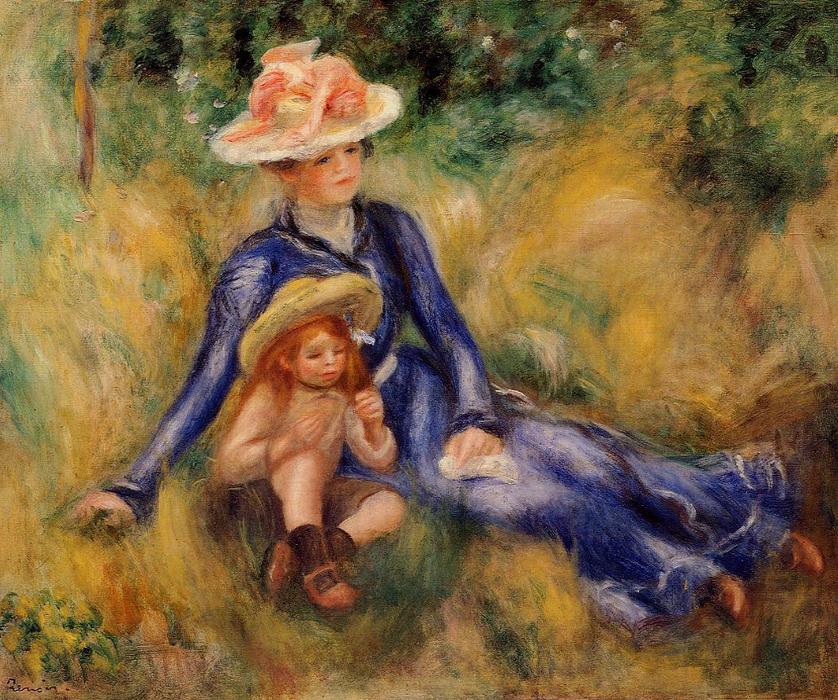Yvonne Y Jean — Pierre-auguste Renoir