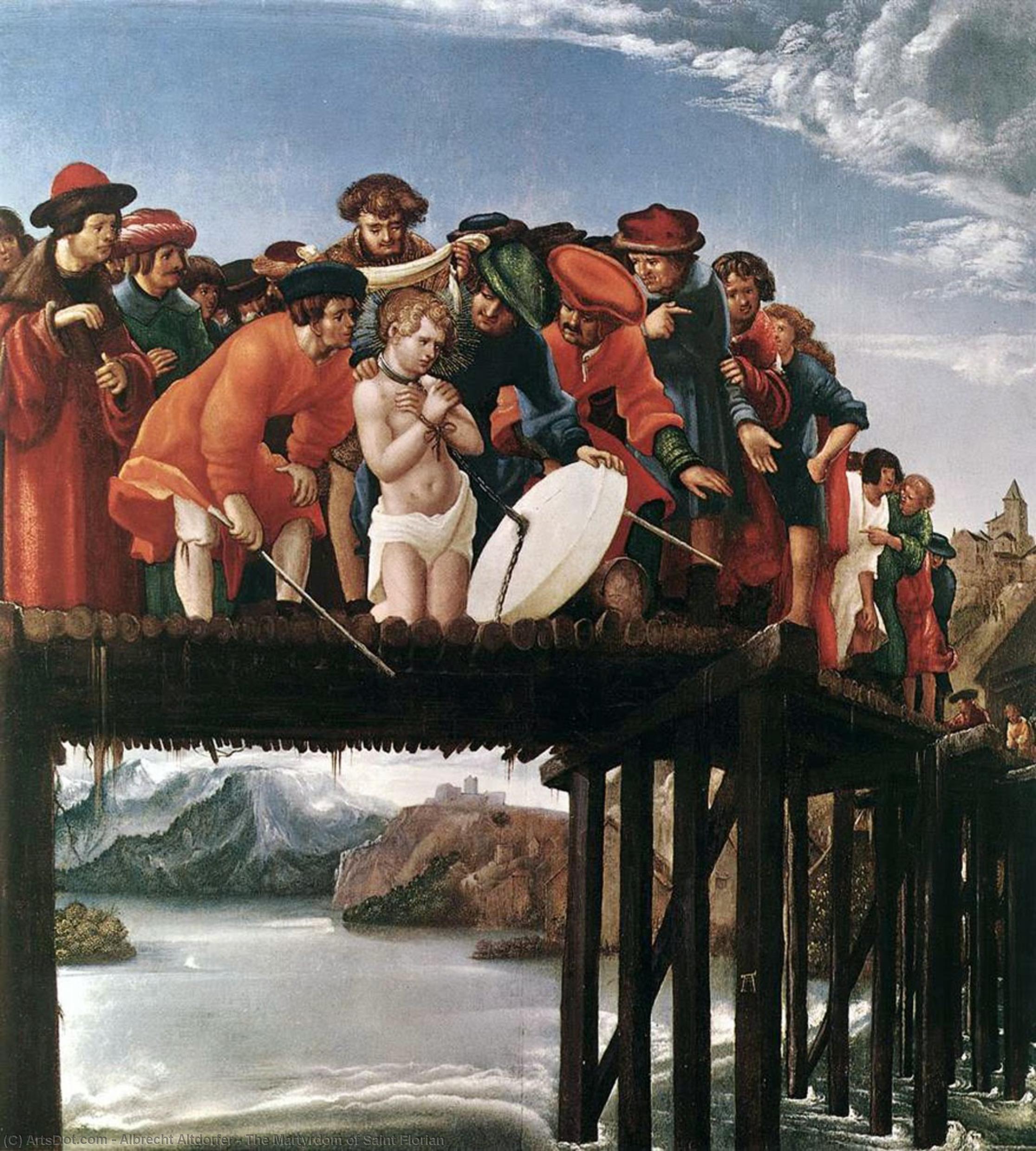 The Martyrdom Of Saint Florian — Albrecht Altdorfer