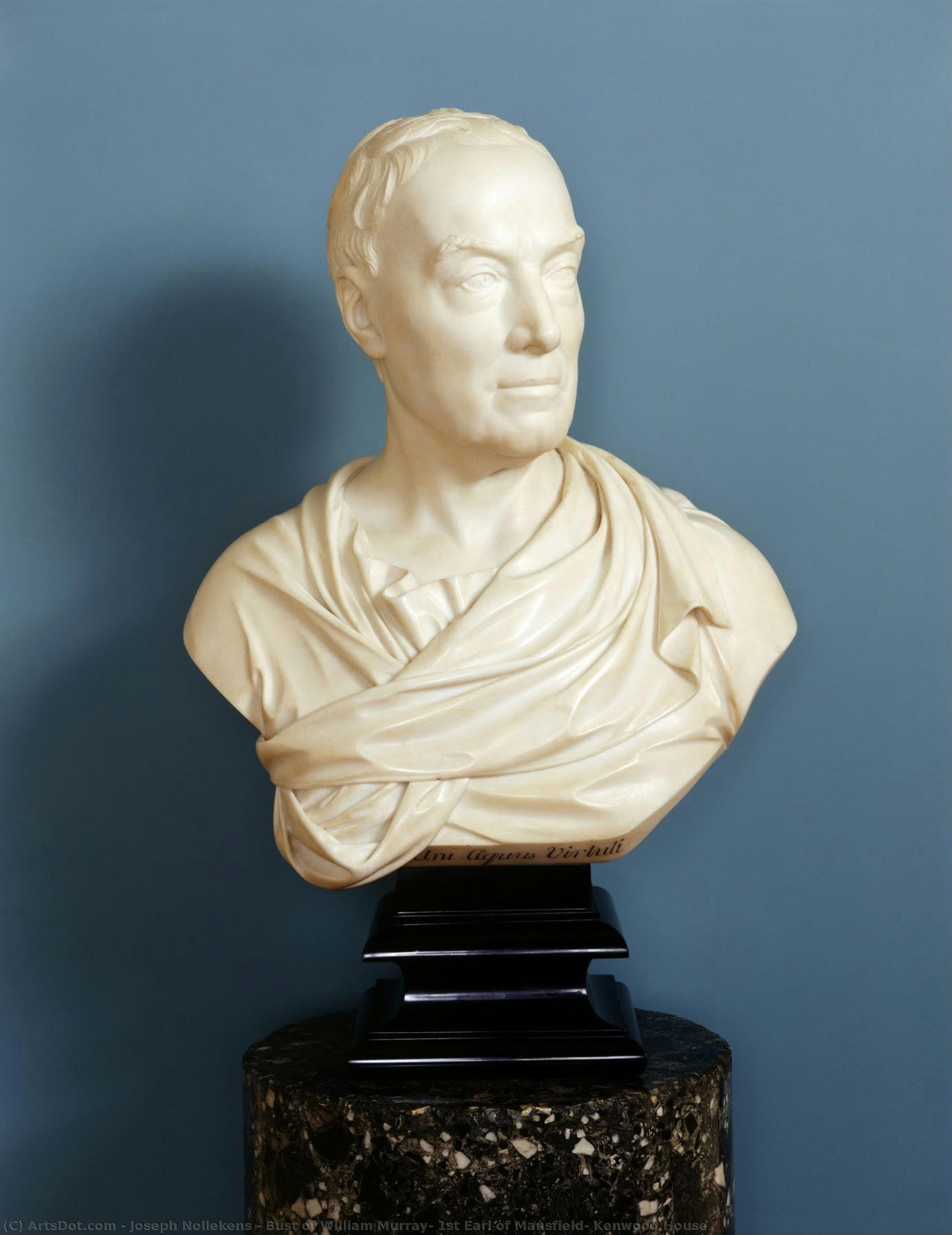 Bust Of William Murray, 1st Earl Of Mansfield, Kenwood House — Joseph Nollekens