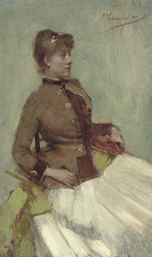 A French Girl — Sir John Lavery