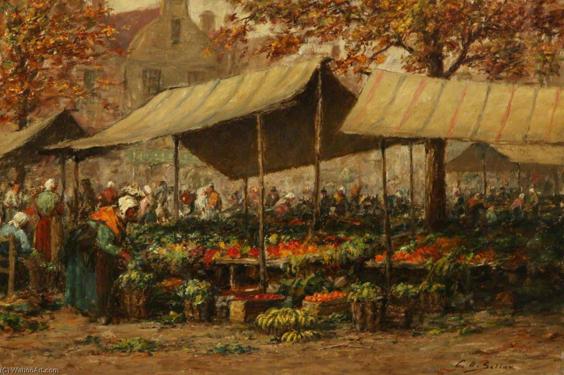 The Fruit Market — Charles Andrew Sellar
