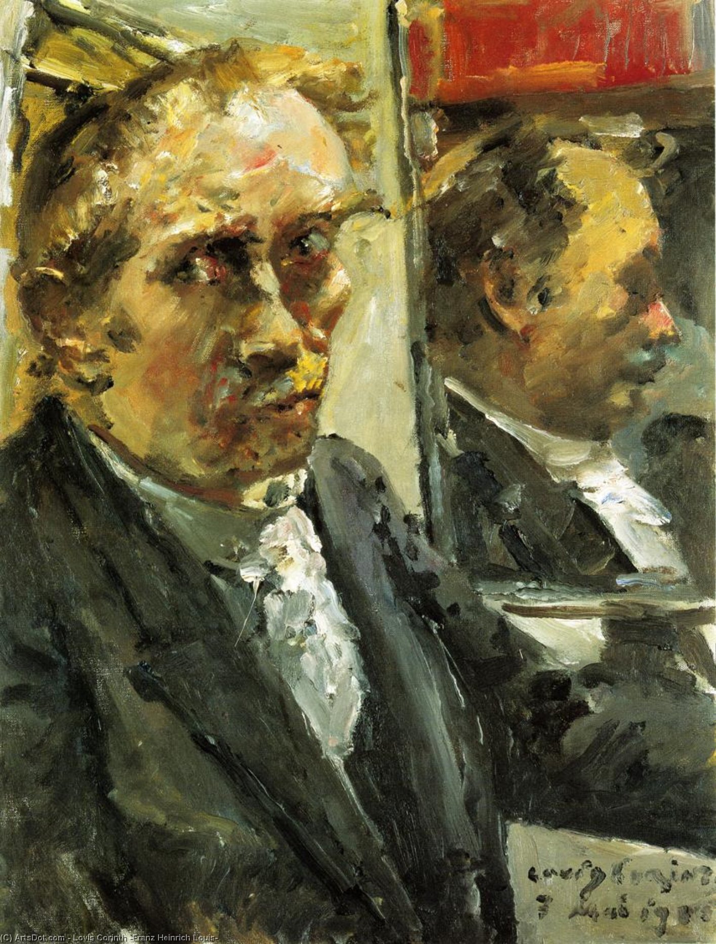 Last Self Portrait — Ловис Корнит