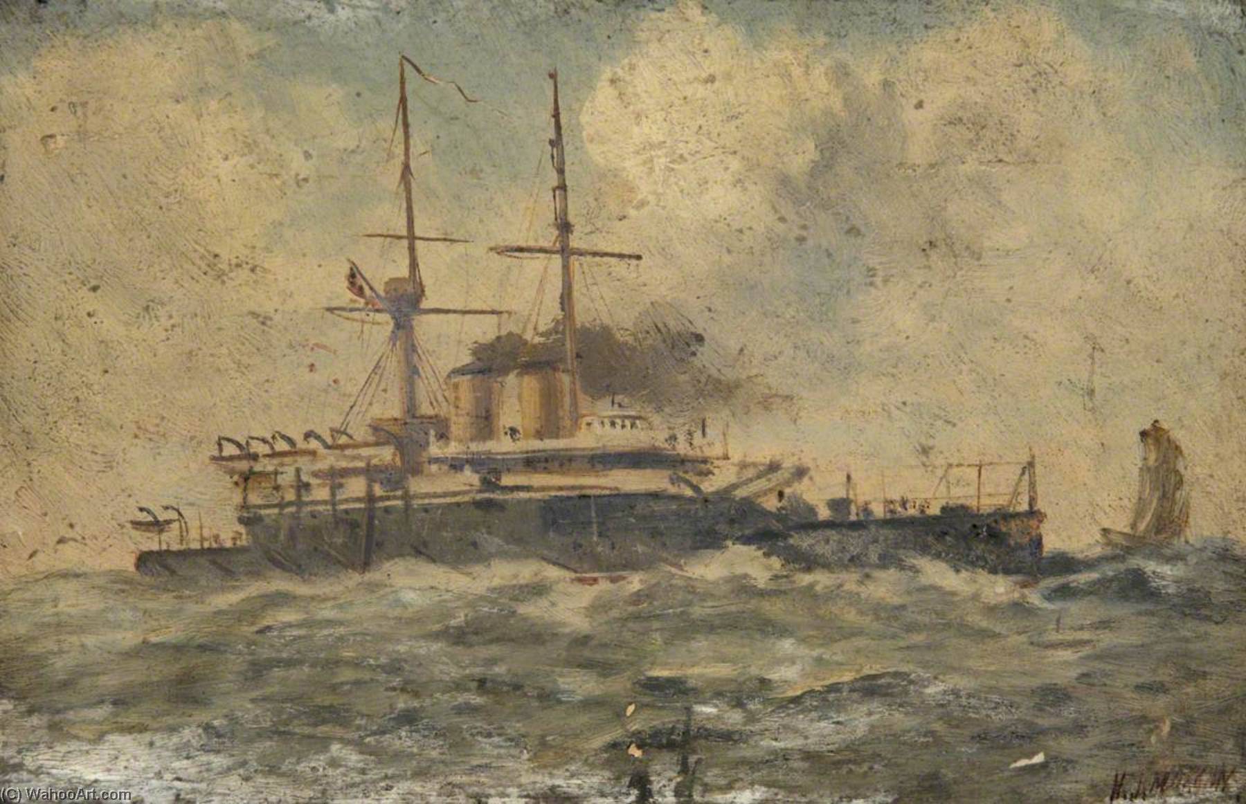 The Battleship Hms 'anson' — Henry J Morgan
