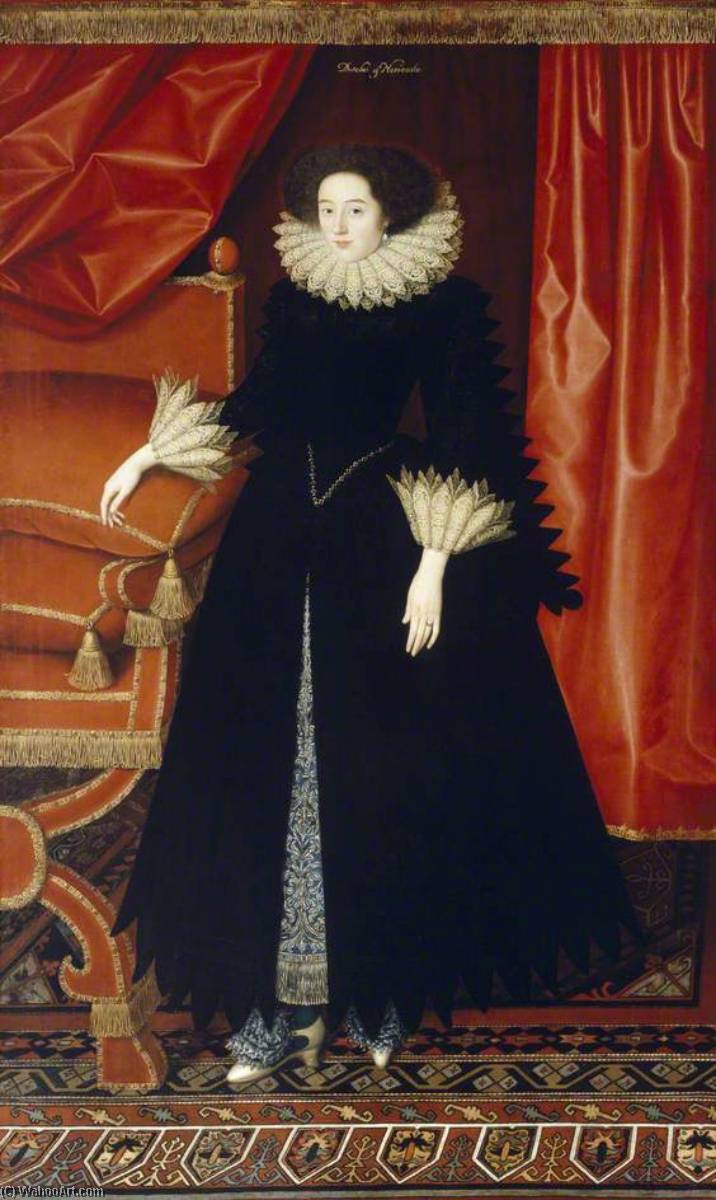 Elizabeth Howard, Née Bassett — William Larkin