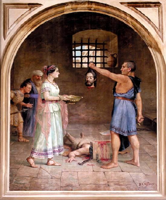 Português Degolação De São João Batista English Beheading Of St. John The Baptist — Benedito Calixto