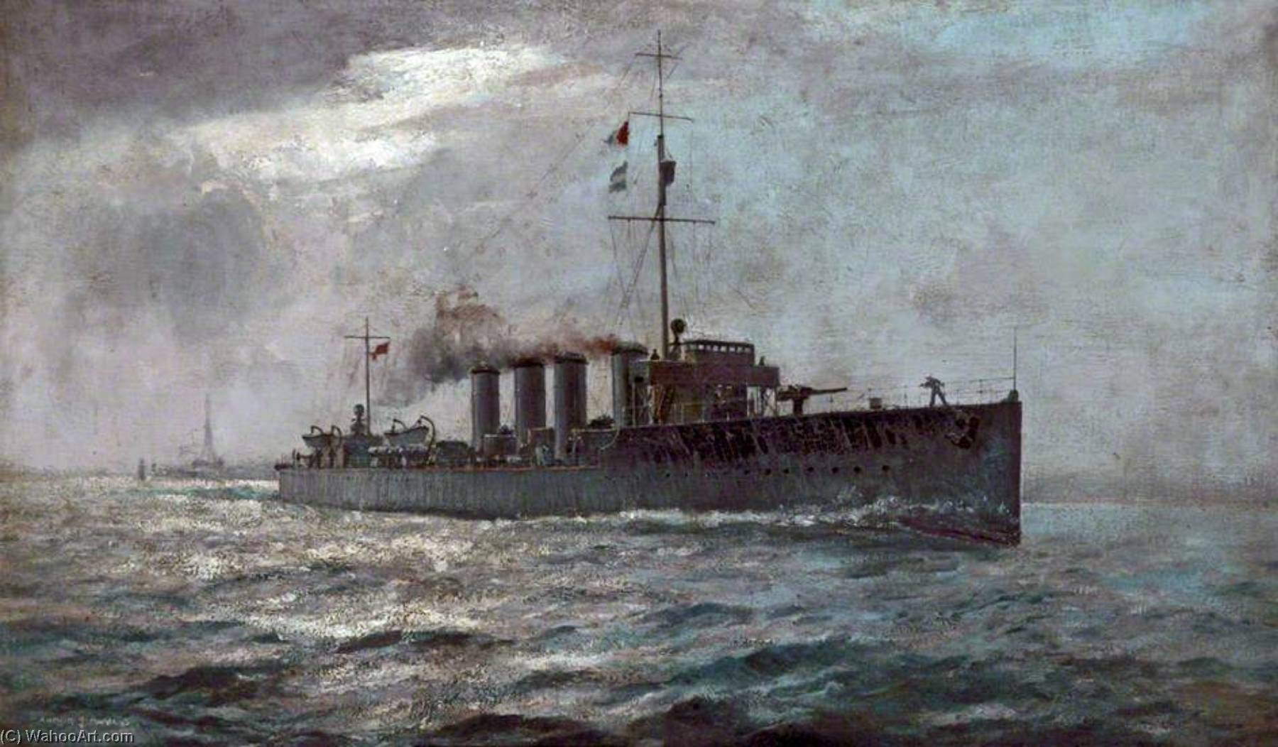Hms 'kempenfelt' — Arthur James Wetherall Burgess