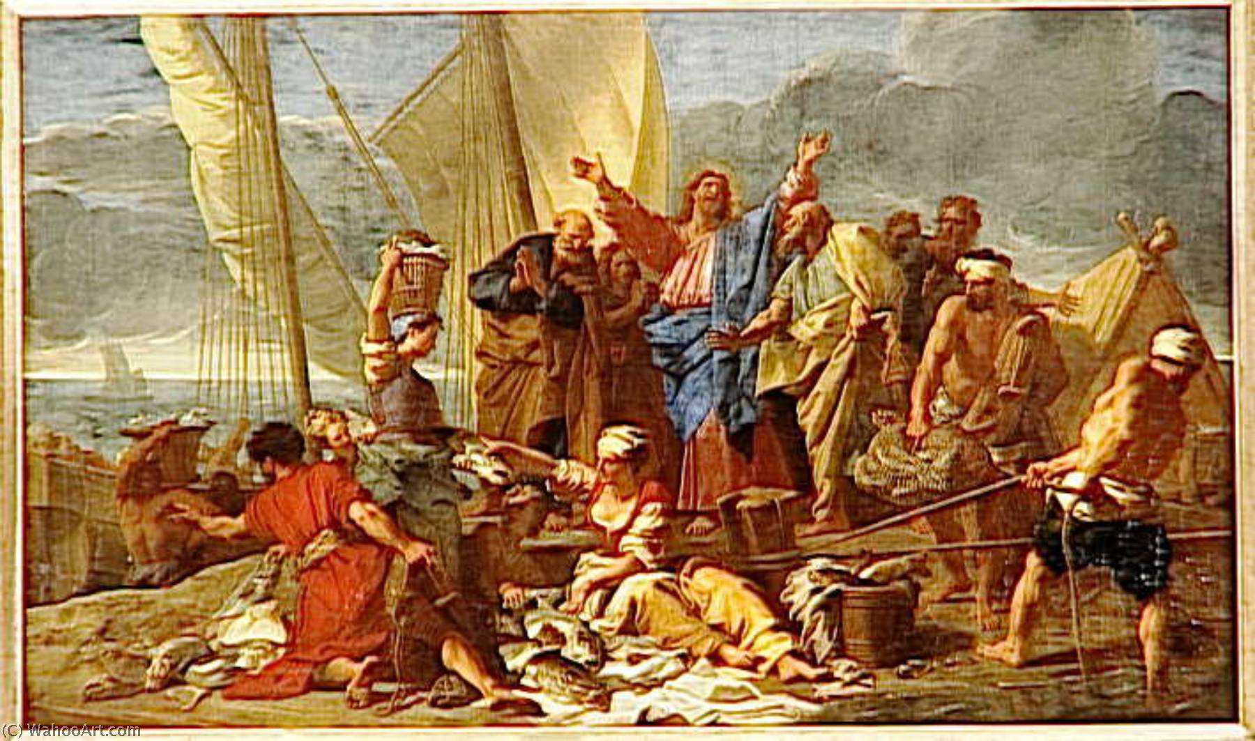 La Peche Miraculeuse — Jean Baptiste Jouvenet