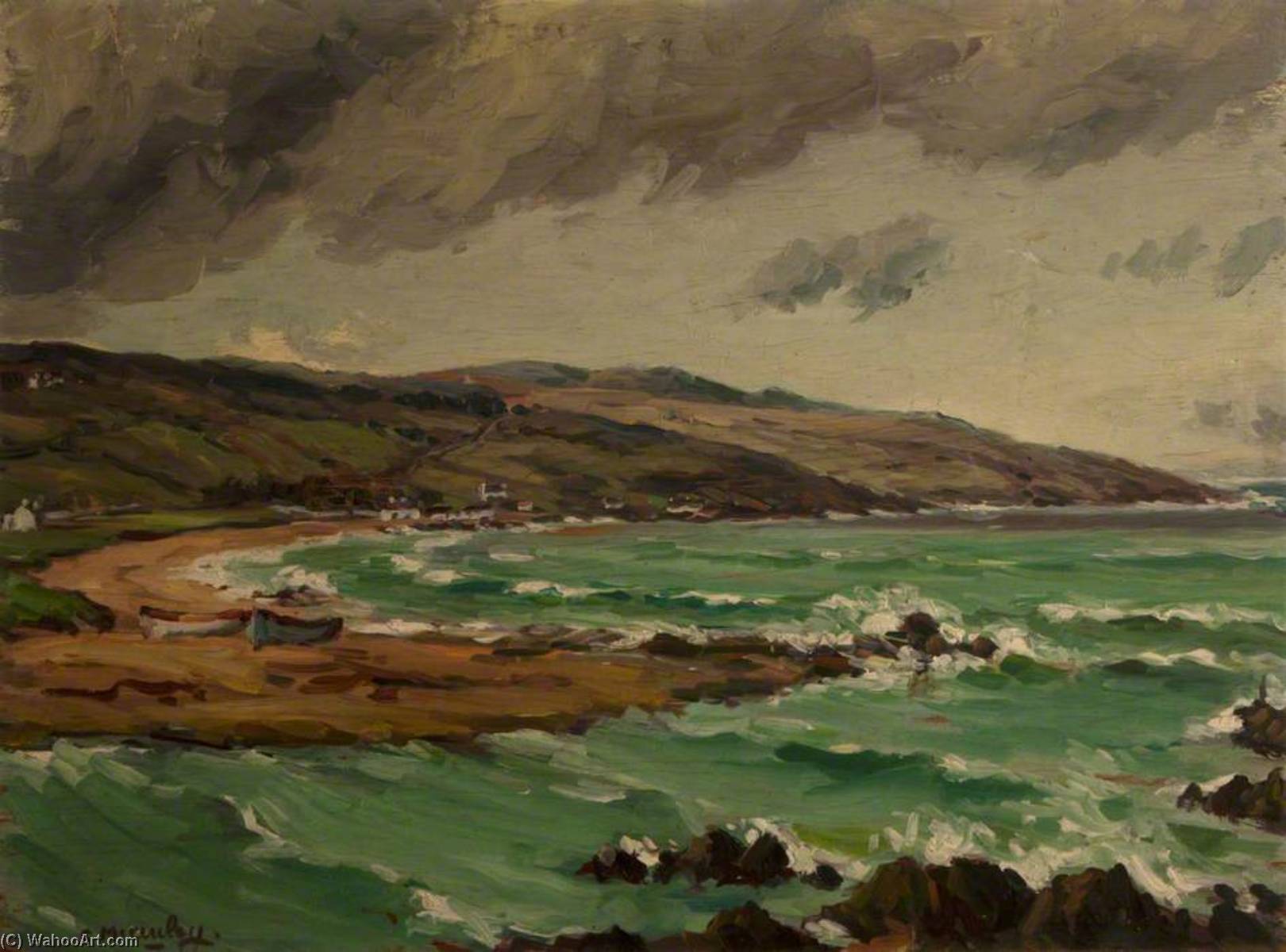 Stormy Seascape — Charles J Mcauley