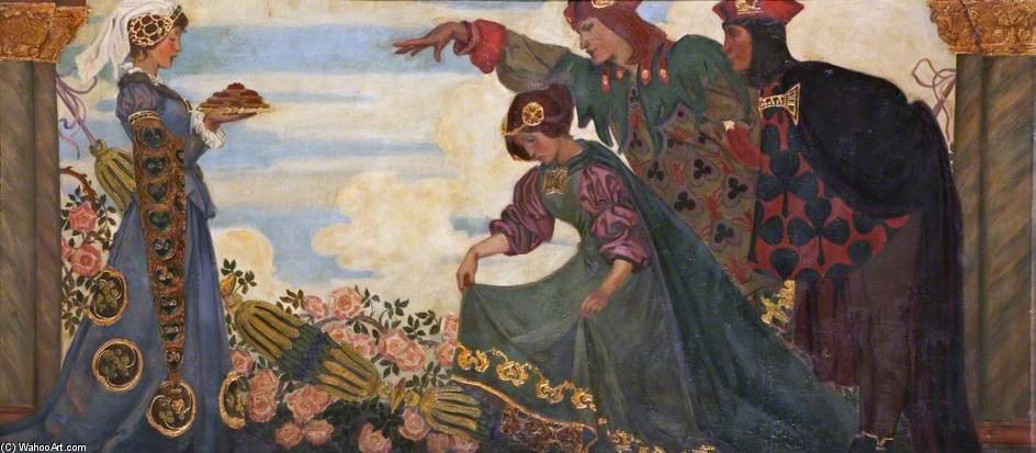 King And Queen Of Hearts - — Robert Anning Bell