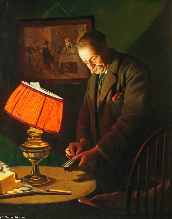 Sure To Catch — Charles Spencelayh