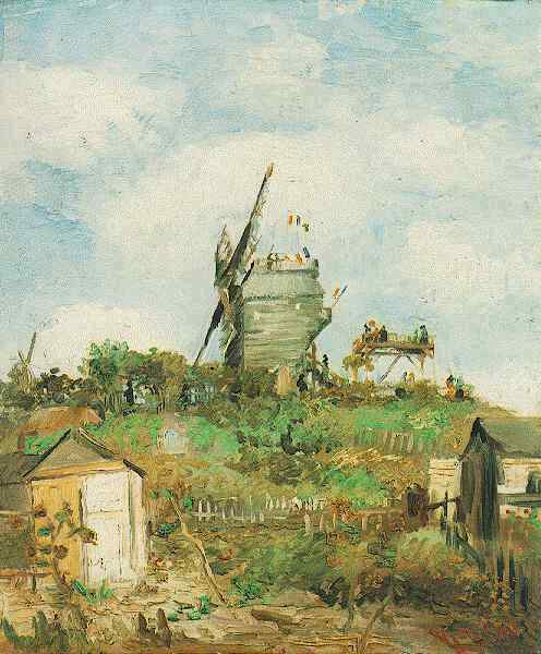 Le Moulin De La Galette 6 — Vincent Van Gog