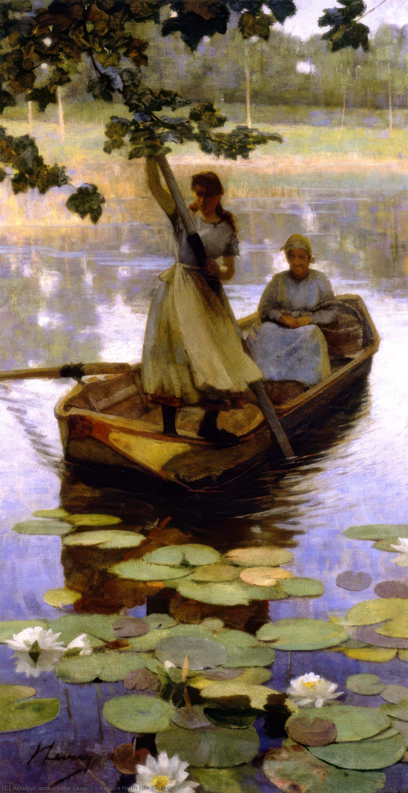Return From The Market — Džon Leveri