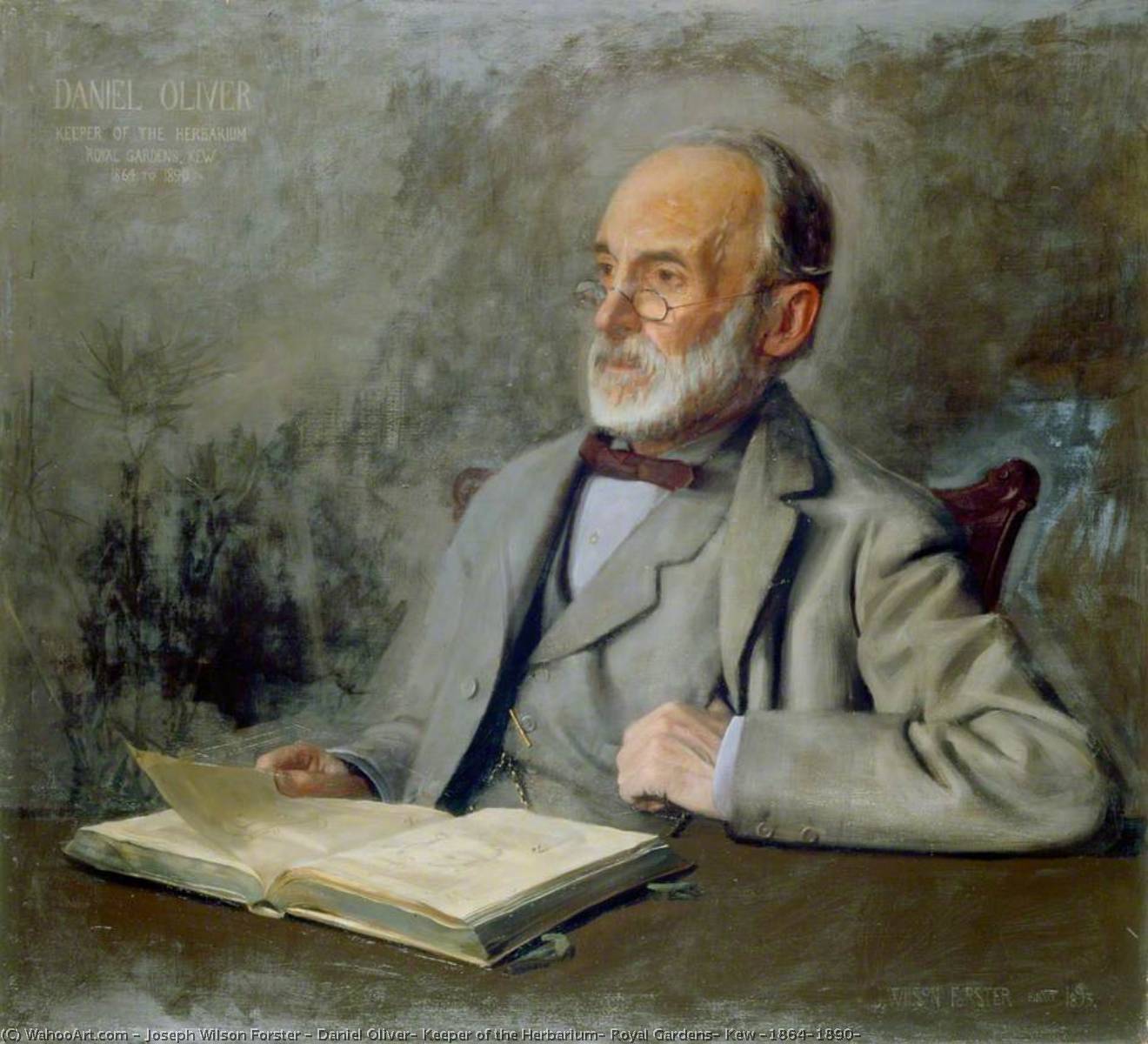 Daniel Oliver, Keeper Of The Herbarium, Royal Gardens, Kew (1864–1890) — Joseph Wilson Forster