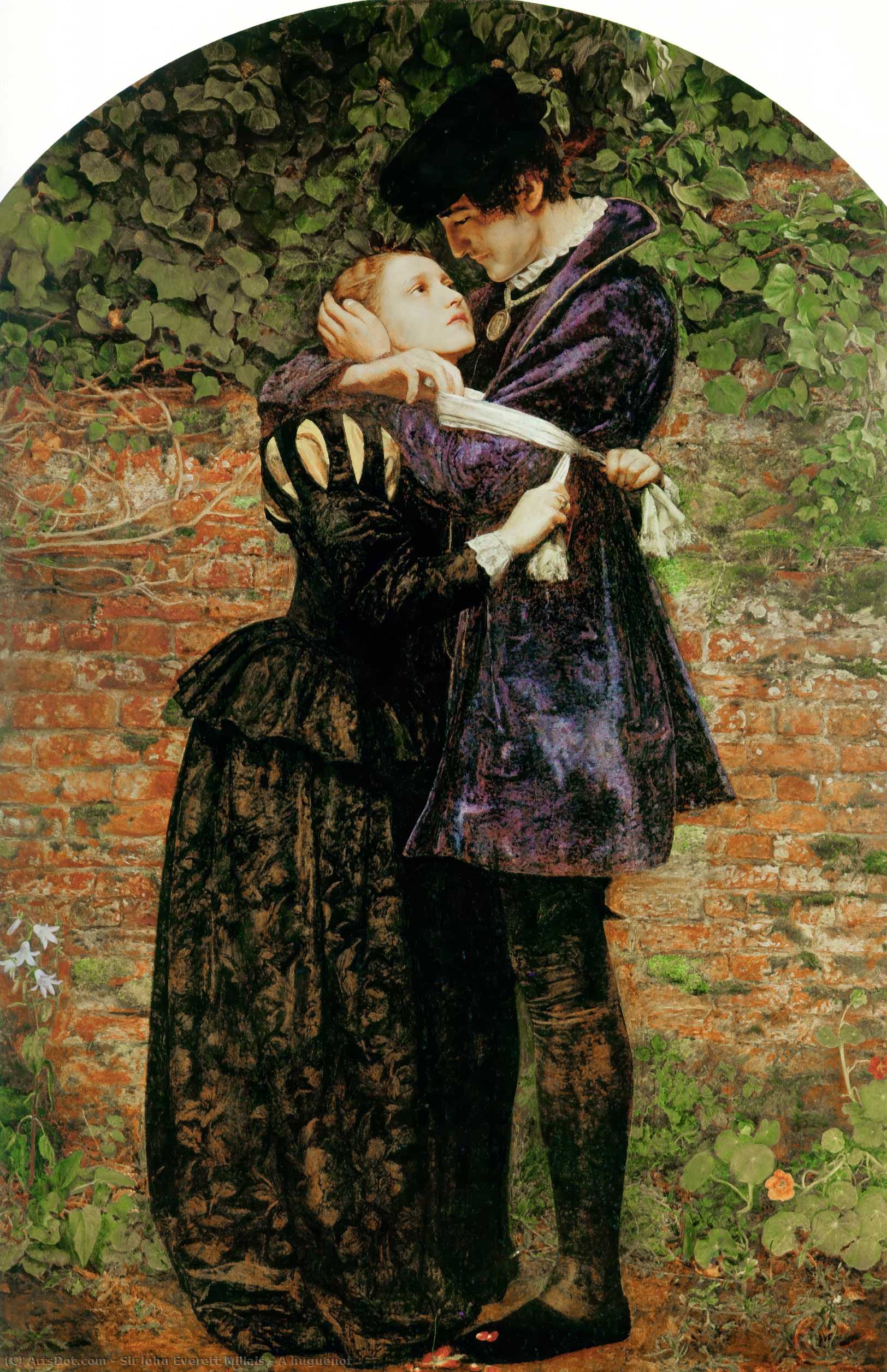 A Huguenot — Sir John Everett Millais