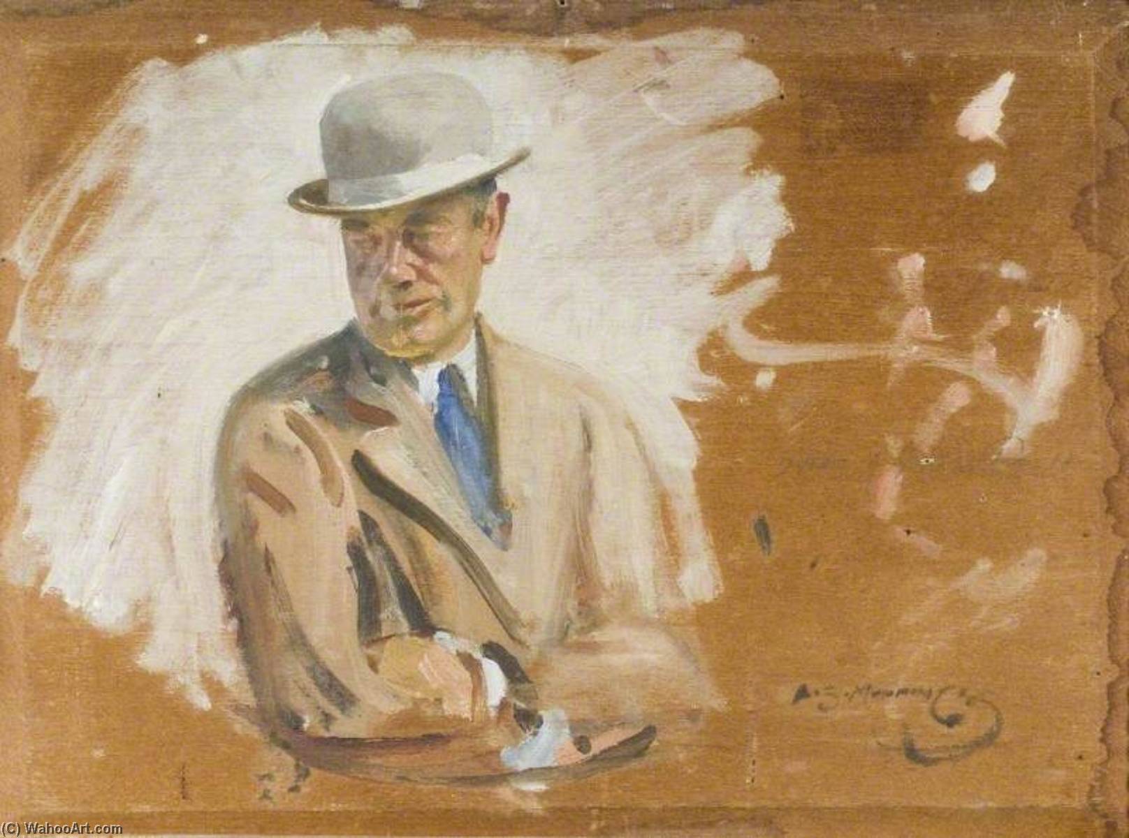 Studie Von Isaac Bell — Sir Alfred James Munnings