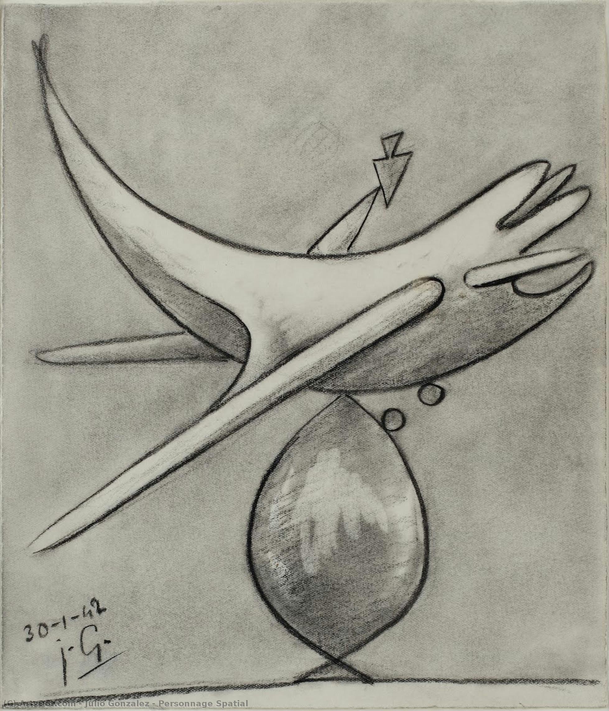 Personnage Spatial — Julio González