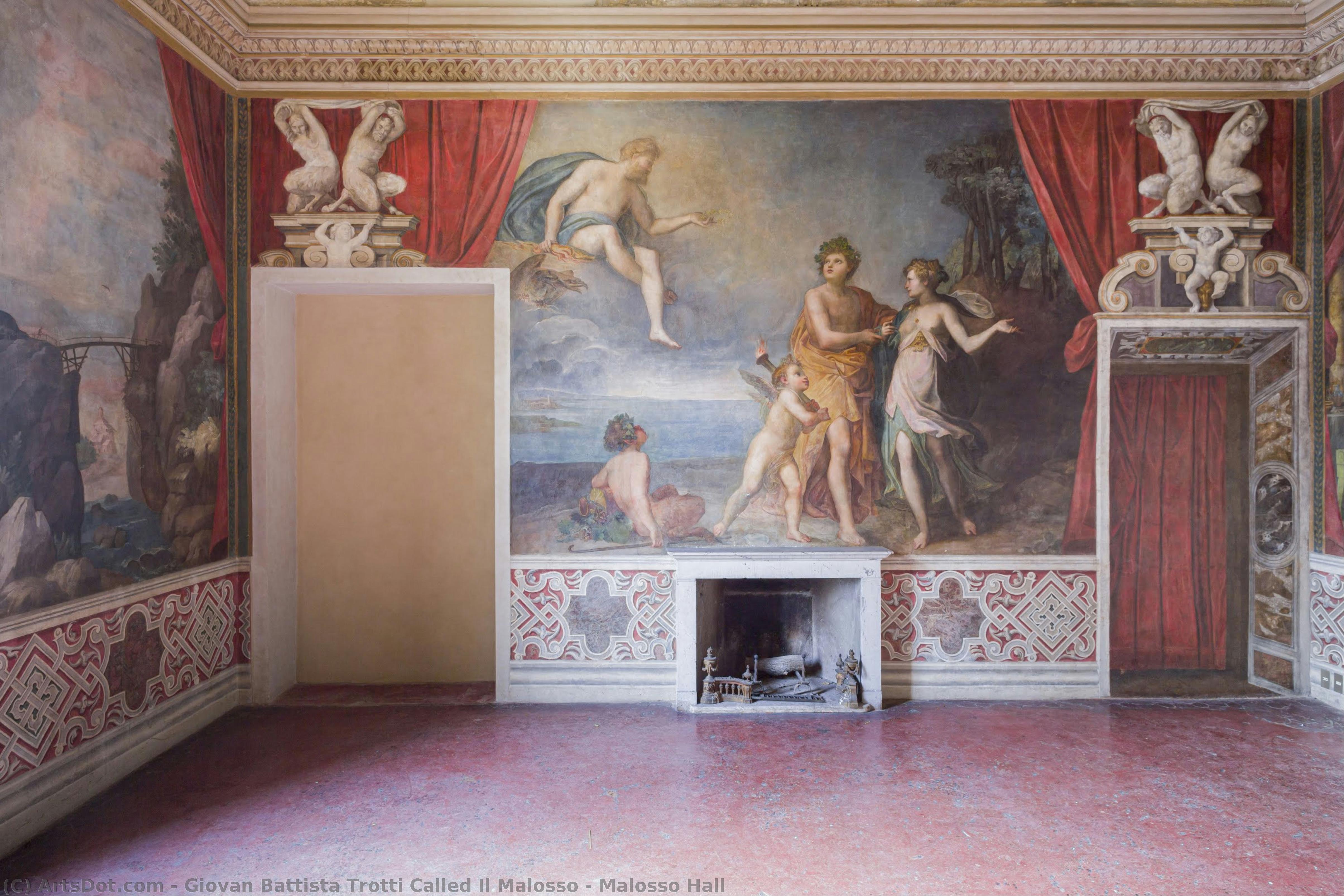 Malosso Hall — Giovan Battista Trotti Called Il Malosso