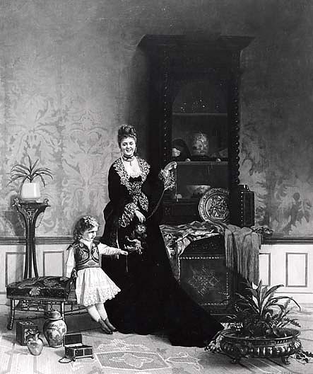 Mother And Child, (painting) — Edwin Howlan