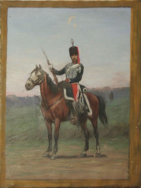 Hussard De La Guerre De 1870 — Merlette Charles Claude