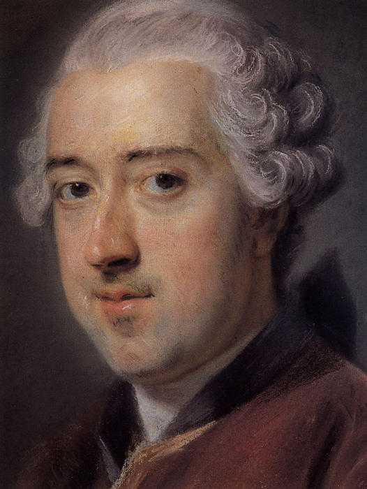 Count Clement Wenceslaus Of Saxony — Maurice Quentin De La Tour