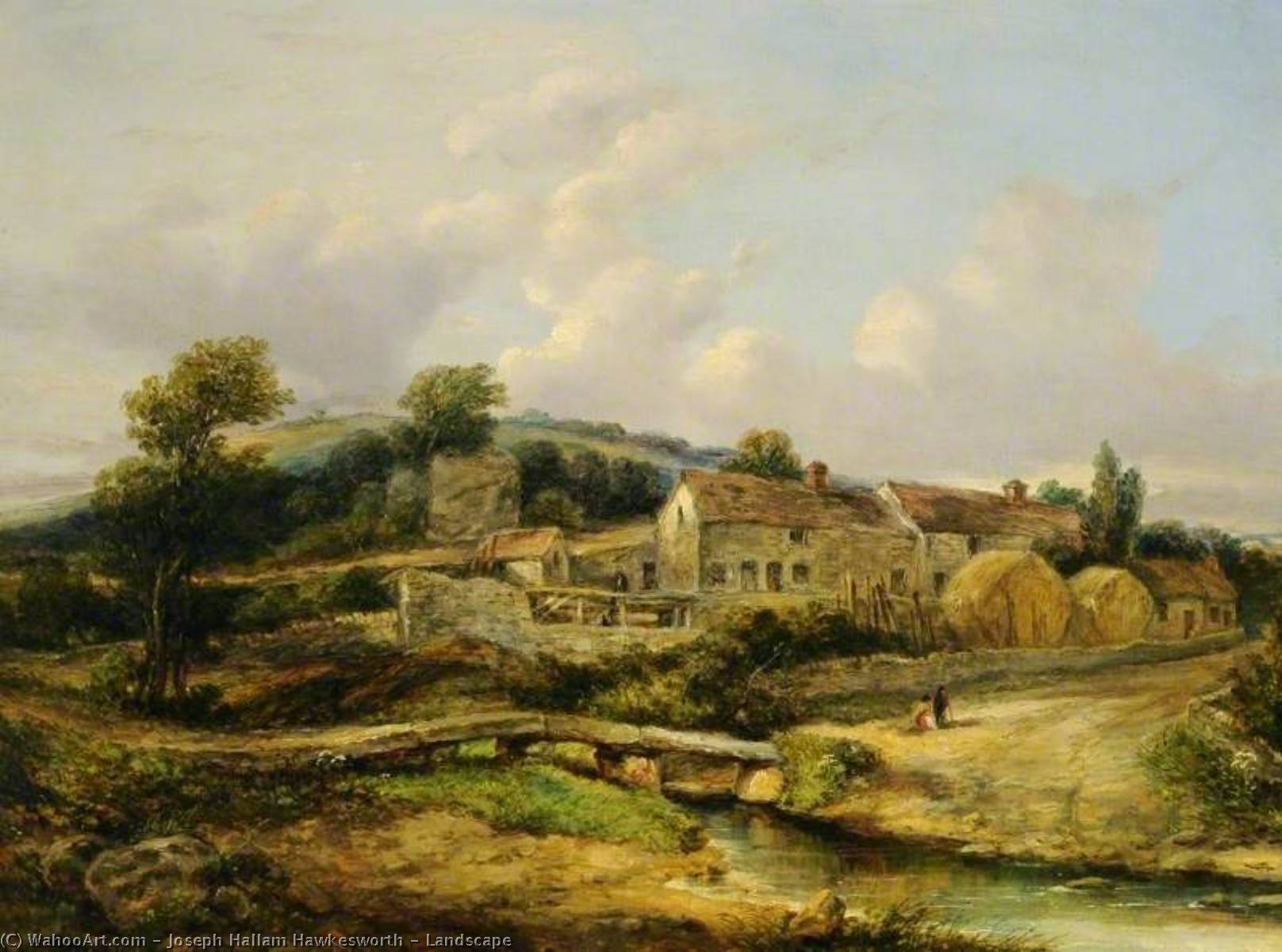 Landscape — Joseph Hallam Hawkesworth