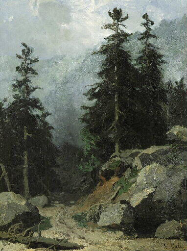 Les Sapins Du Cerisey Les Sapins Du Cerisey Près De Cauterets (ancien Titre En 1889) — Galos Victor