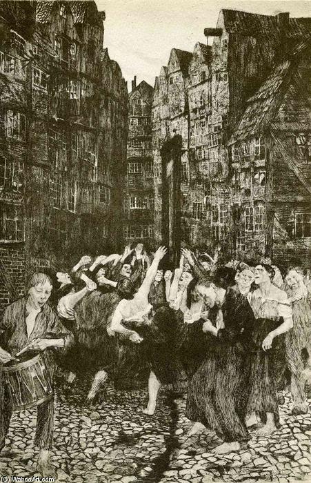 The Carmagnole (dance Around The Guillotine) — Käthe Kollwitz