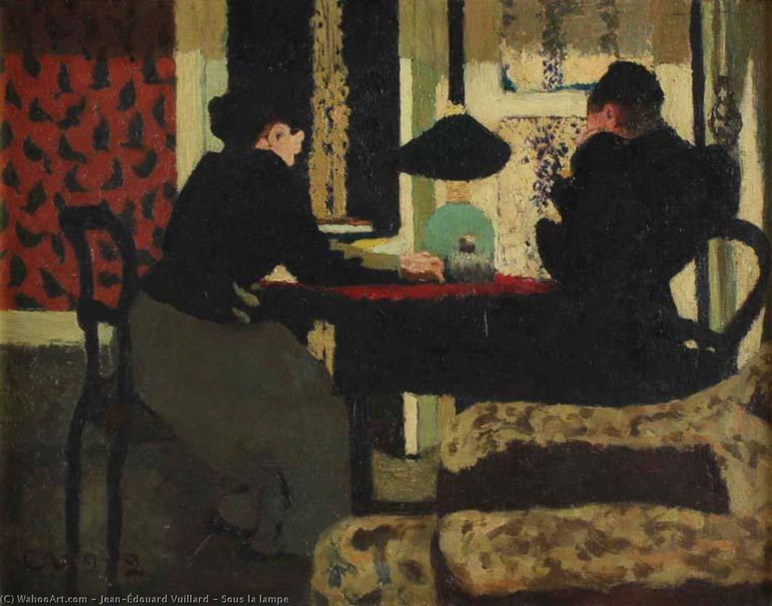 Sous La Lampe — Jean-édouard Vuillard