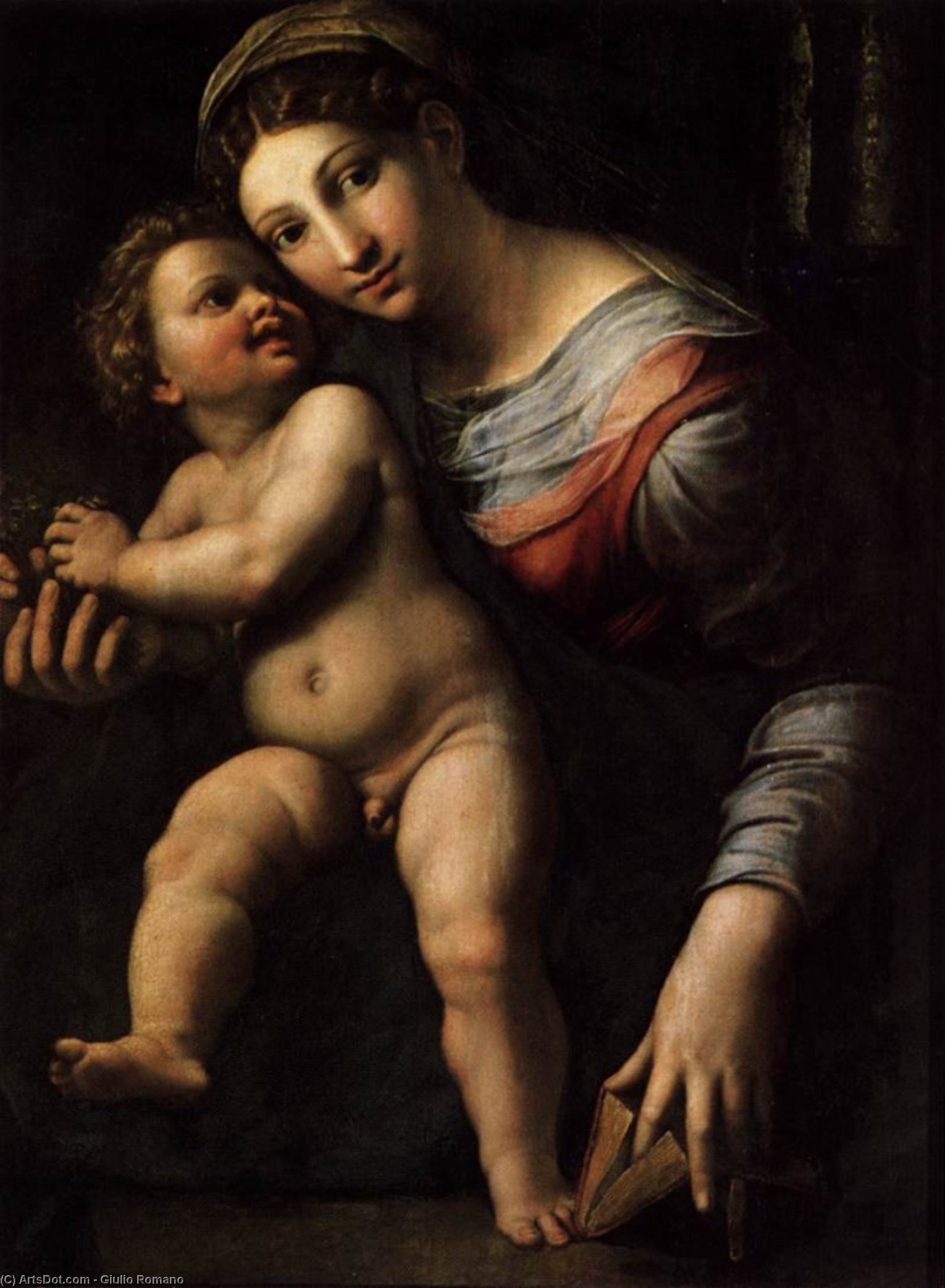 Virgin With The Child — Жулио Романо
