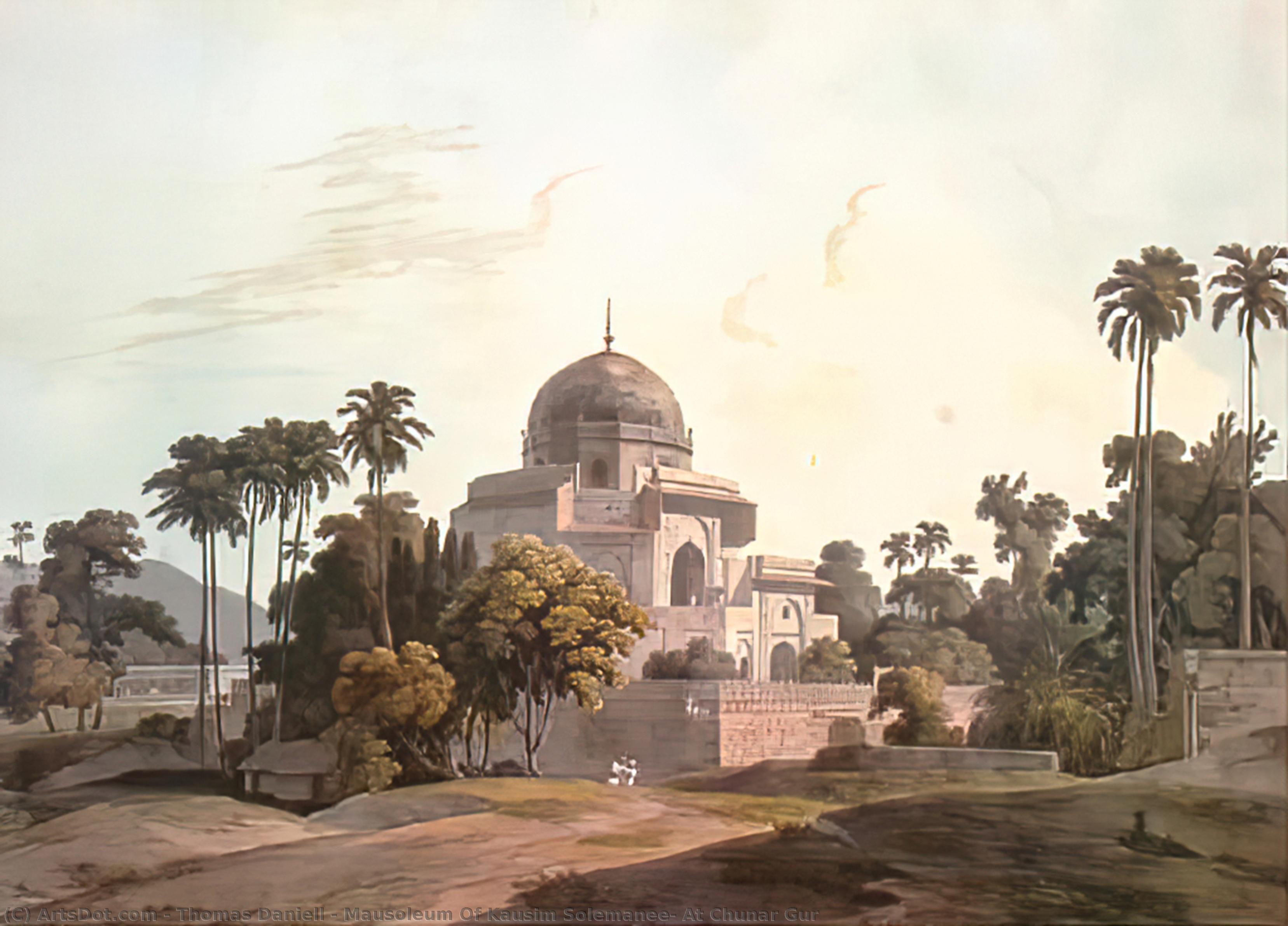 Mausoleum Of Kausim Solemanee, At Chunar Gur — Thomas Daniell