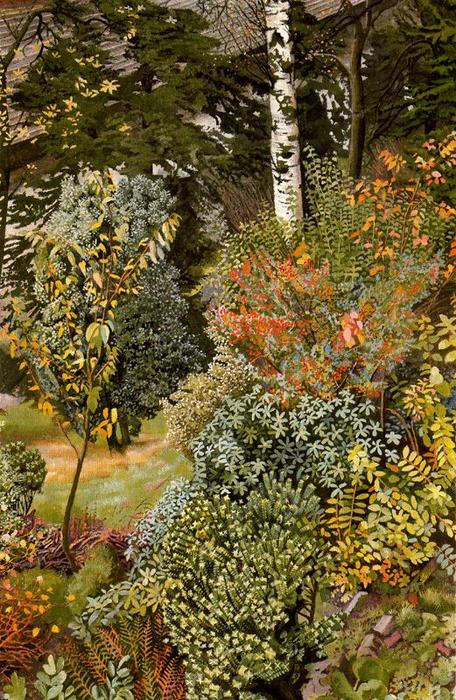 Garden Scene. Port Glasgow — Sir Stanley Spencer