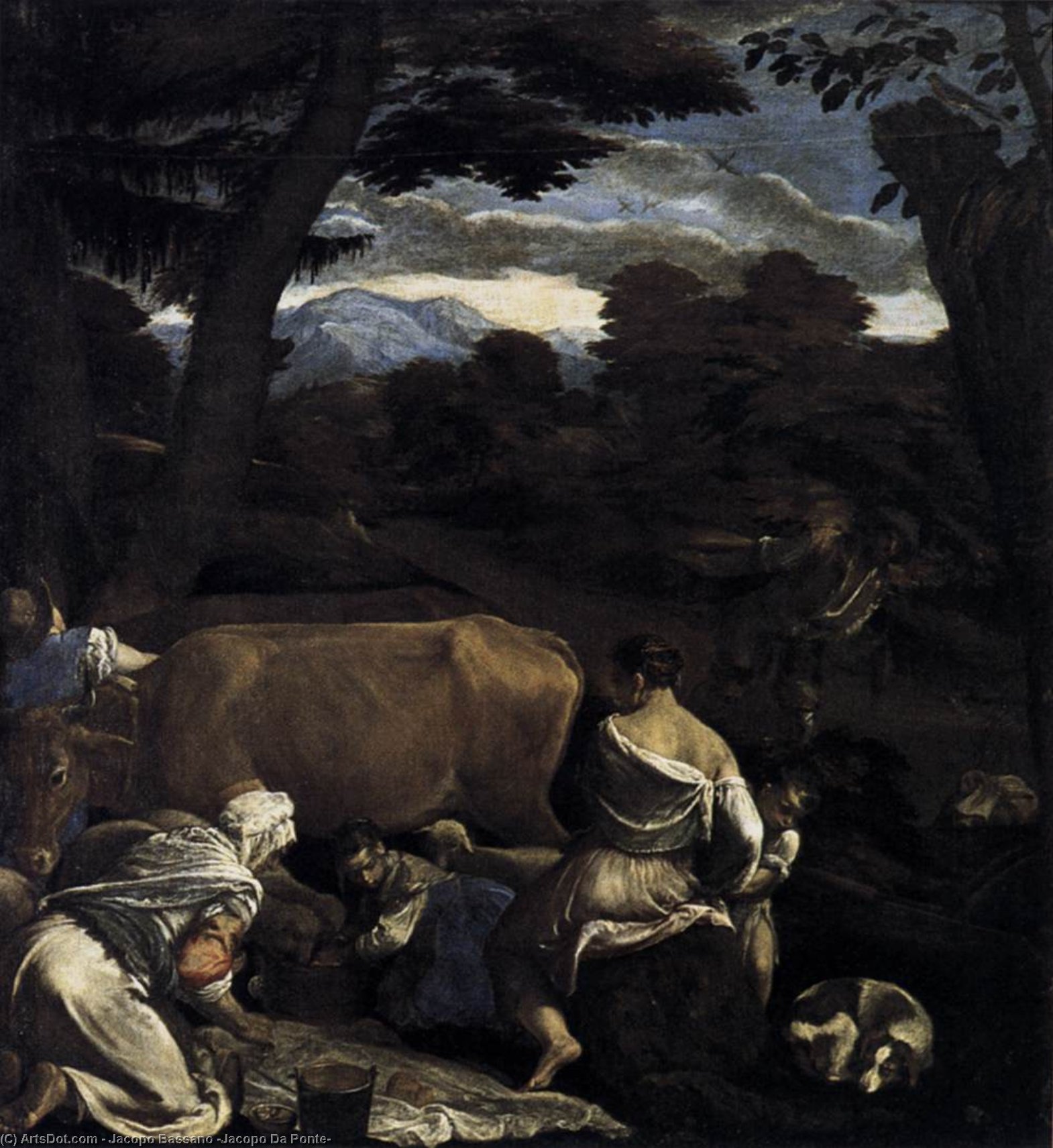 Pastoral Scene — Jacopo Bassano (jacopo Da Ponte)